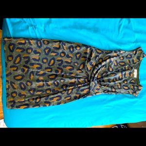Leopard print dress